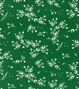 1 Yard Brushed DTY Leaf Print Knit Fabric 170 GSM, 58/60? Wide Polyester Spandex Blend