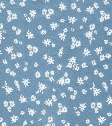 Ditsy Floral Brushed DTY Knit Fabric Lightweight Stretch 58/60" Wide