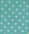 1 Yard Brushed DTY Polka Dot Knit Fabric, 58/60'' Wide Polyester Spandex Blend