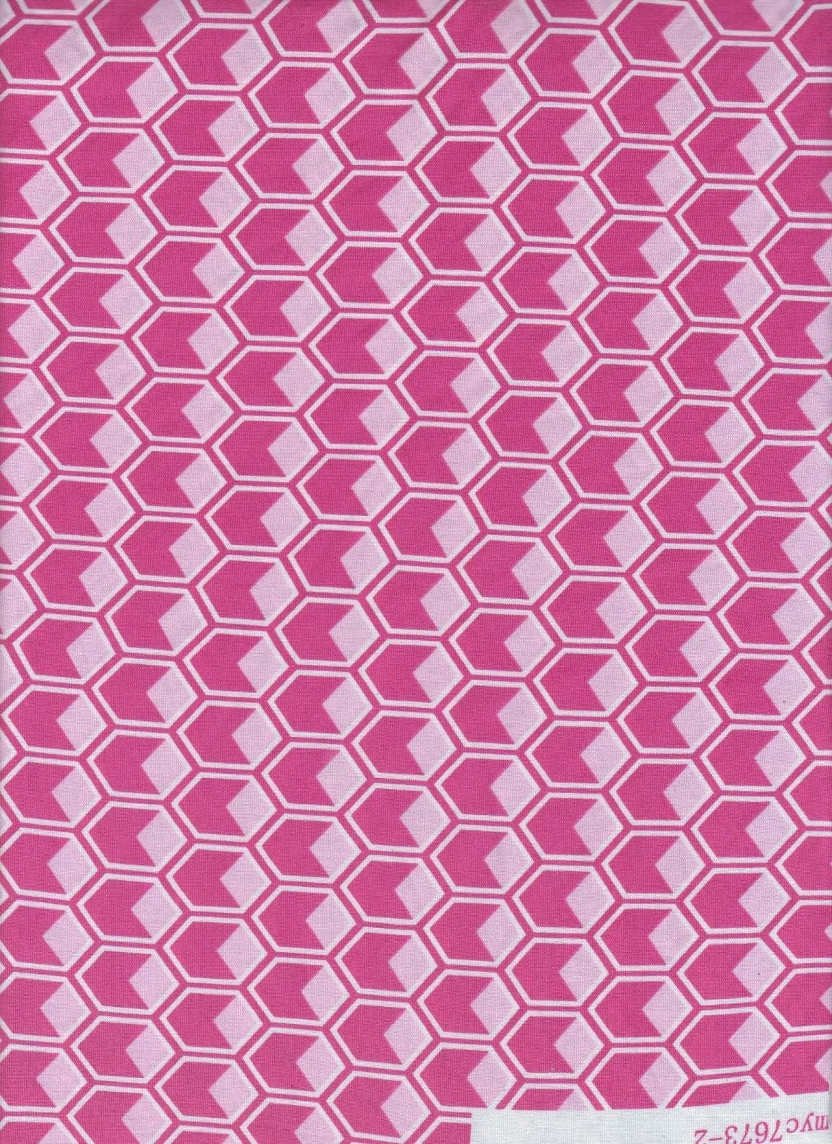 1 Yard DTY Geo Print Knit Fabric 180 GSM, 58/60? Wide Polyester Spandex Blend