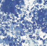 1 Yard DTY Abstract Tie-Dye Knit Fabric 180 GSM, 58/60'' Wide Polyester Spandex Blend