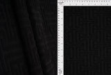 1 Yard Geo Towel Jacquard Knit Fabric, 58/59'' Wide Polyester Spandex Blend