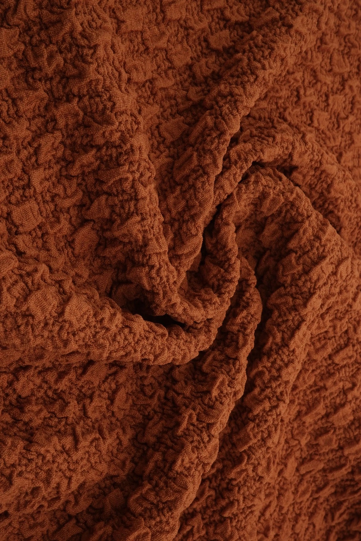 1 Yard Textured Cauliflower Jacquard Knit Fabric 59/60 Inch Wide Ultra Plush Heavyweight Material for Cozy Loungewear & Upholstery