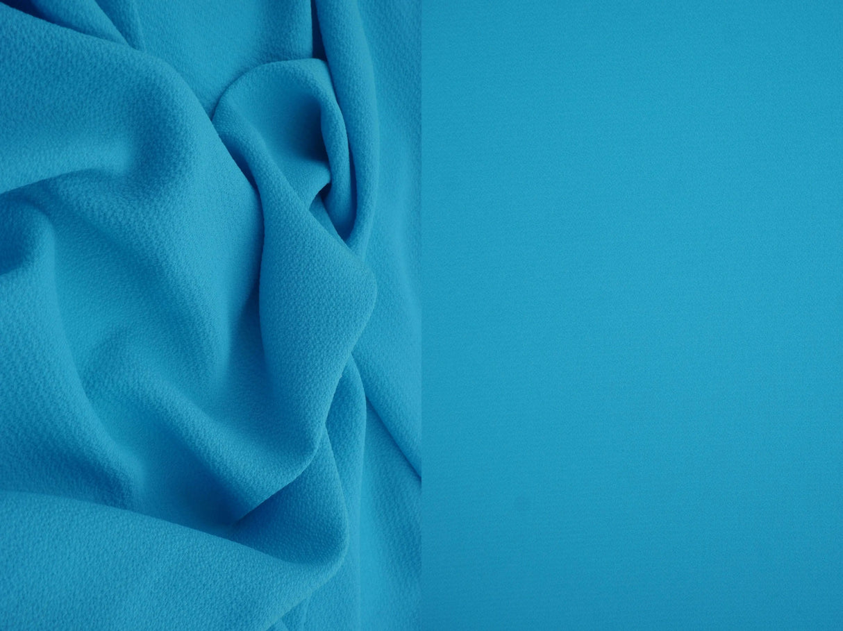 1 Yard Ghost Crepe Solid Woven Fabric Stretch Textured Drapery Upholstery 57/58" Width