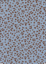 1 Yard DTY Brushed Ditsy Print Knit Fabric, 58/60'' Wide Polyester Spandex Blend