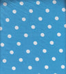 1 Yard Polka Dot DTY Brushed Knit Fabric Soft Stretch Polyester Spandex 58/60 Inches Wide