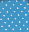 1 Yard Brushed DTY Polka Dot Knit Fabric, 58/60'' Wide Polyester Spandex Blend
