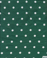 Polka Dot Brushed DTY Knit Fabric Soft Stretch Material 58/60" Wide