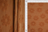 1 Yard Floral Daisy Towel Jacquard Fabric Stretch Polyester Spandex 58/60 Inches Wide