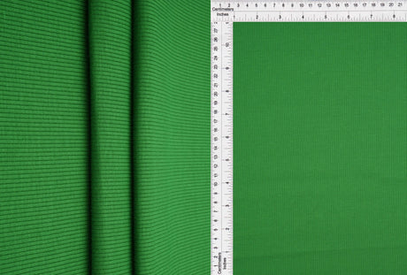 1 Yard Rib 2x1 Solid Knit Fabric, 54/56? Wide Polyester Spandex Blend