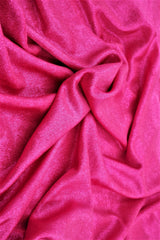 1 Yard Slinky 1x1 Rib Knit Fabric with Foil Finish 240 GSM, 52'' Wide Polyester Spandex Blend