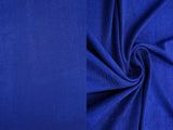 1 Yard Slinky 1x1 Rib Knit Fabric with Foil Finish 240 GSM, 52'' Wide Polyester Spandex Blend