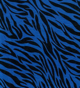 Zebra Animal Print Fabric DTY Brushed Knit 58/60" Wide, Soft & Stretchy