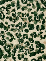 1 Yard Brushed DTY Leopard Print Knit Fabric 170 GSM, 58/60'' Wide Polyester Spandex Blend
