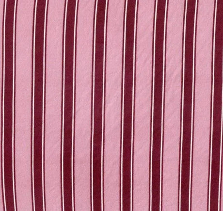 1 Yard Vertical Stripe DTY Brushed Knit Fabric 58/60 Inch Wide Lightweight Stretch Material for Apparel & Crafts