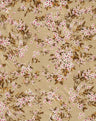 1 Yard Brushed DTY Floral Print Knit Fabric 170 GSM, 58/60'' Wide Polyester Spandex Blend