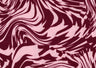 1 Yard DTY Abstract Print Knit Fabric, 58/60? Wide Polyester Spandex Blend