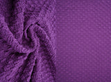 1 Yard Cauliflower Jacquard Knit Fabric, 59/60? Wide Polyester Spandex Blend