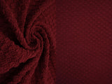 1 Yard Cauliflower Jacquard Knit Fabric, 59/60? Wide Polyester Spandex Blend