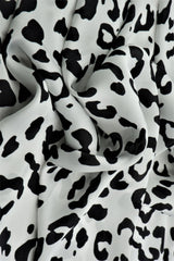 1 Yard Satin Animal Print Fabric, 58/60'' Wide 100% Polyester