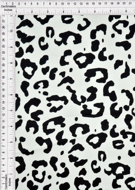 100% Polyester Satin Animal Print Lightweight Fabric 58/60" Wide