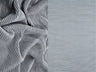1 Yard Bodre Pleated Jersey Knit Fabric with Foil 150 GSM, 58/60? Wide 100% Polyester
