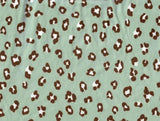 Brushed Knit Fabric Soft Animal Print Stretch Material 58/60" Wide