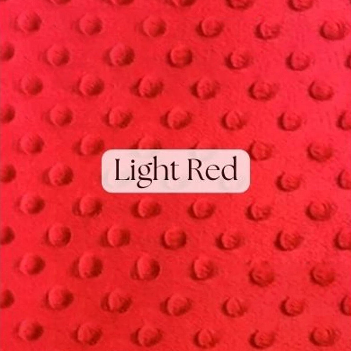 1 Yard Ultra Soft Minky Dot Fleece Plush Fabric 100 Percent Polyester for Crafts 60 Inch Width