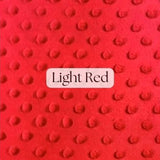 1 Yard Ultra Soft Minky Dot Fleece Plush Fabric 100 Percent Polyester for Crafts 60 Inch Width