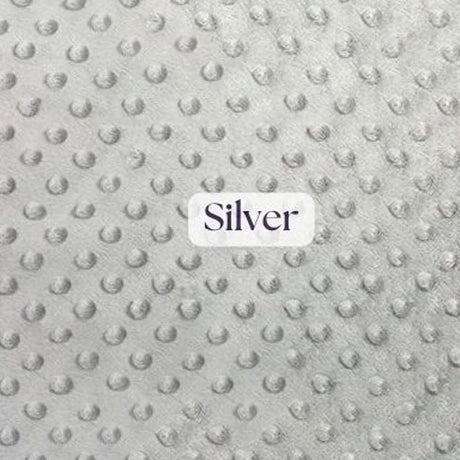 1 Yard Ultra Soft Minky Dot Fleece Plush Fabric 100 Percent Polyester for Crafts 60 Inch Width