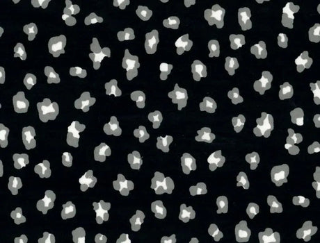 Brushed Knit Fabric Soft Animal Print Stretch Material 58/60" Wide