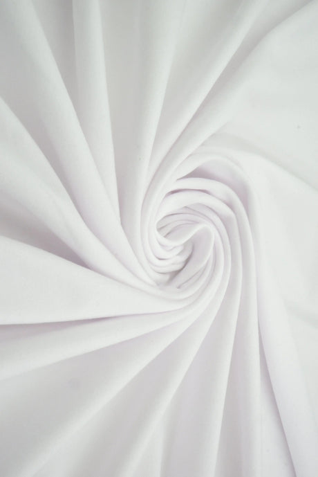 1 Yard DTY Brushed Knit Fabric Soft Stretch Polyester Spandex 58/60 Inches Wide