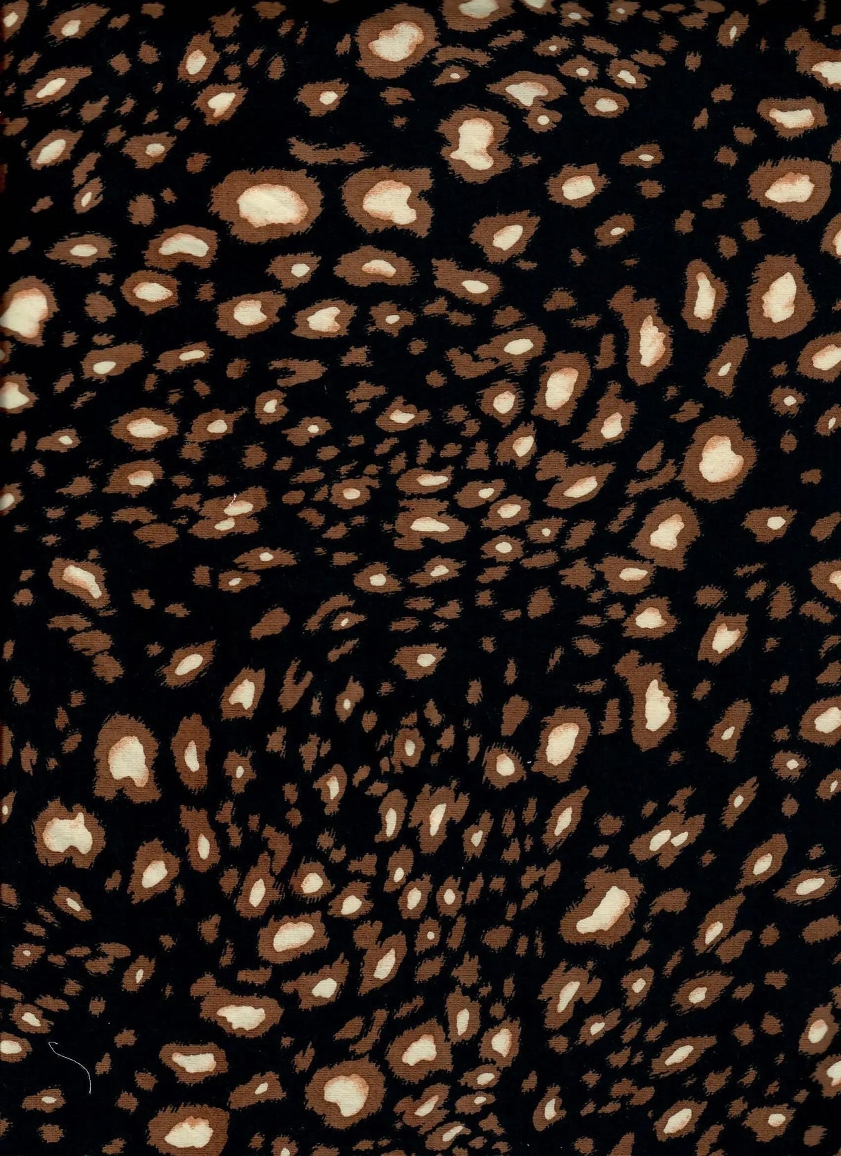 Soft Brushed DTY Knit Animal Print Stretch Fabric 58/60" Wide