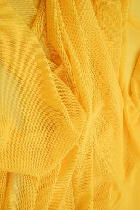 1 Yard Poly Span Mesh Solid Fabric, 58/60'' Wide Polyester Spandex Blend