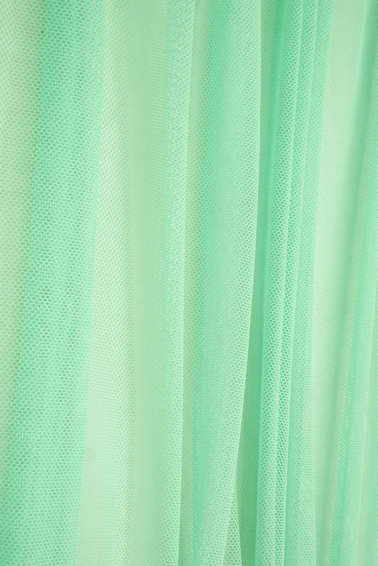 1 Yard Polyester Spandex Mesh Fabric Solid Color Soft Lightweight Stretch 58/60" Width