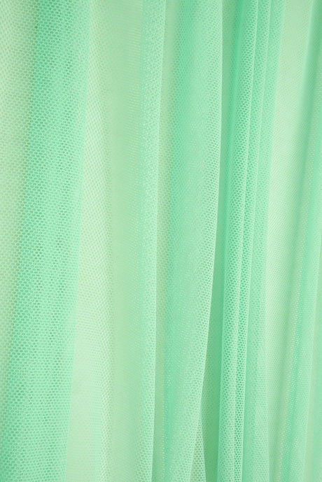 1 Yard Poly Span Mesh Solid Fabric, 58/60'' Wide Polyester Spandex Blend