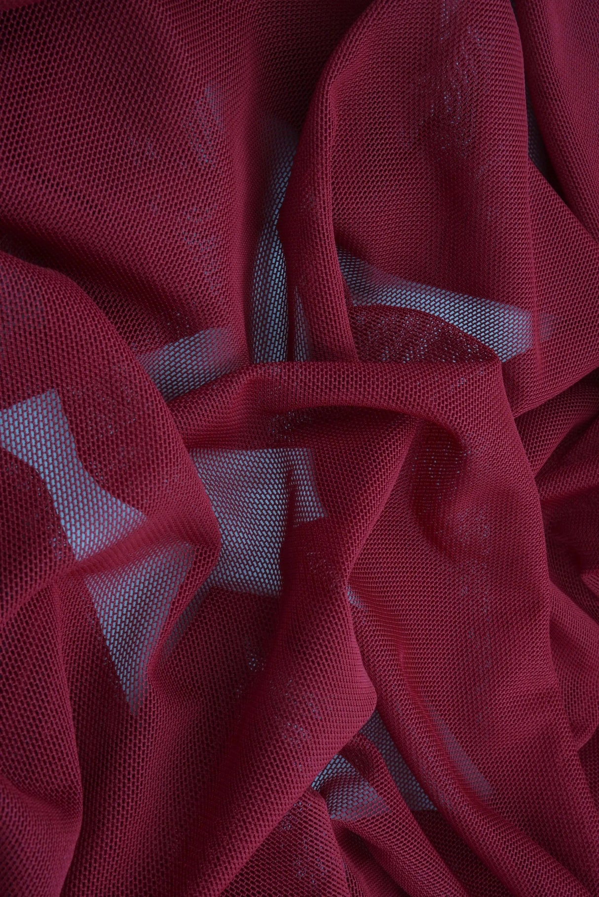 1 Yard Polyester Spandex Mesh Fabric Solid Color Soft Lightweight Stretch 58/60" Width