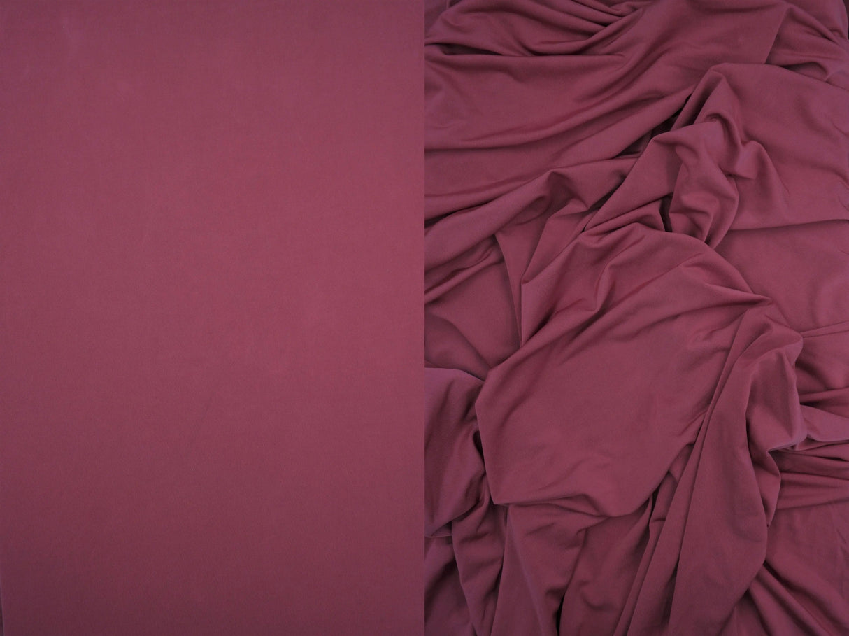 Venecia Solid Knit Fabric by the Yard 58/60'' Wide, Polyester Spandex Blend