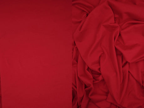 1 Yard DTY Brushed Knit Fabric Soft Stretch Polyester Spandex 58/60 Inches Wide