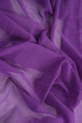 1 Yard Polyester Spandex Mesh Fabric Solid Color Soft Lightweight Stretch 58/60" Width
