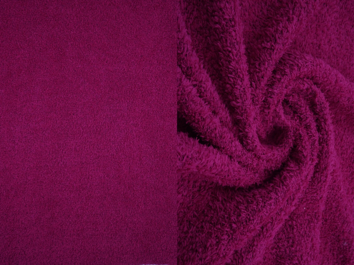 1 Yard Cozy Sweater Knit Fabric 270 GSM, 58/60? Wide Polyester Spandex Blend