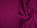 1 Yard Cozy Sweater Knit Fabric 270 GSM, 58/60'' Wide Polyester Spandex Blend
