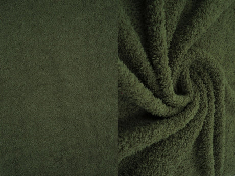 1 Yard Cozy Sweater Knit Fabric 270 GSM, 58/60? Wide Polyester Spandex Blend