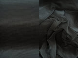 1 Yard Pleated Ombre Print Bodre Interlock Fabric 150 GSM 100% Polyester 58/59" Width