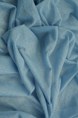 1 Yard Foil Mesh Knit Fabric, 58/60'' Wide Polyester Spandex Blend