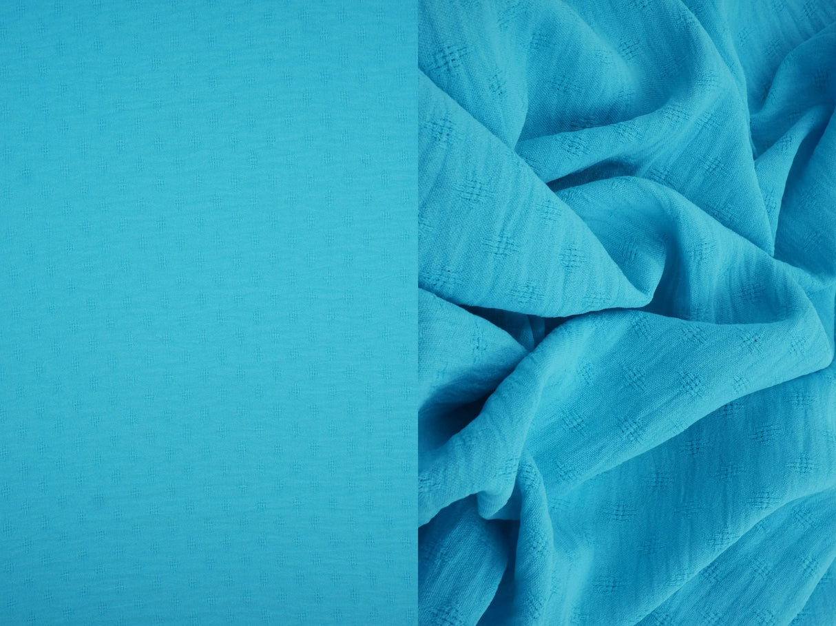 1 Yard CEY Airflow Woven Jacquard Fabric Lightweight 100% Polyester 59/60 Inches Wide