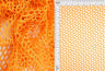 1 Yard Lurex Fishnet Mesh Fabric, 58/60'' Wide Polyester Spandex Blend