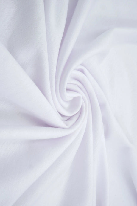 French Terry Solid Fabric 1 Yard Soft Stretch Cozy Knit 58/60" Wide