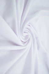 1 Yard French Terry Solid Knit Fabric, 58/60'' Wide Poly Rayon Spandex Blend