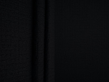 Waffle Crepe Woven Fabric, Stretch Textured Home Decor Material 58/59" Wide